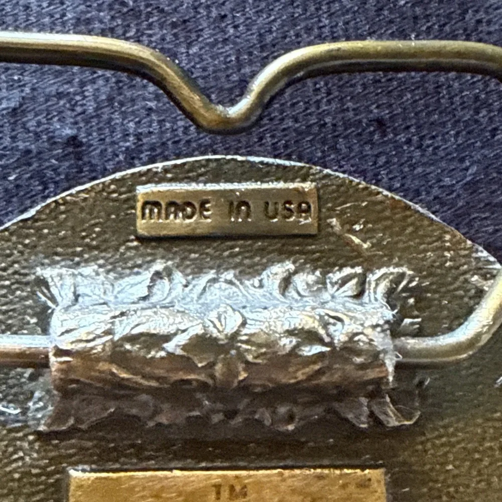 Vintage‎ 1977 Michelob Beer Anheuser Busch Bergamot Brass Works Belt Buckle-USA